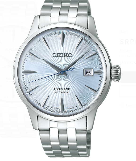 Seiko Presage Cocktail Time SRPE19 Replica Watch